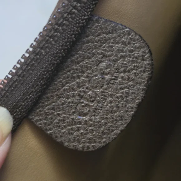 Gucci Brown Monogram Clutch Pouch Bag - Picture 10 of 15